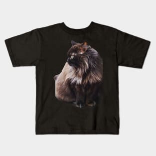 Black cat Kids T-Shirt